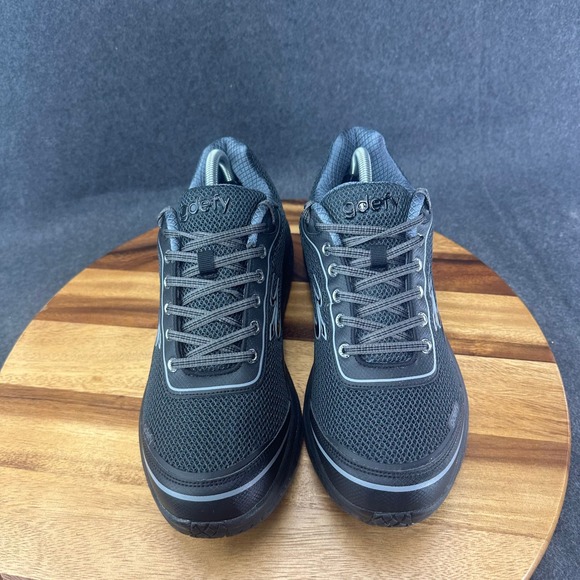Gravity Defyer GDefy Mighty Walk Mens 10.5 Walking Shoes Black Grea TB9024MBL-M main image 8